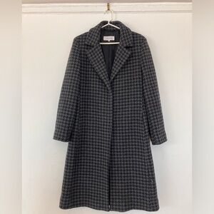 Calvin Klein houndstooth coat